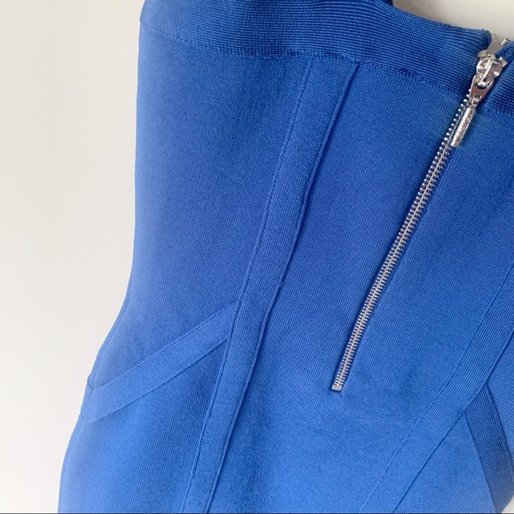 NWT Guess blue bodycon dress - Picture 5 of 7